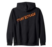 Studiare Bitcoin, Sii il cambiamento, 21 milioni, prova di lavoro Felpa con Cappuccio