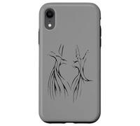 Studiare la sagoma nera mistica derviscio Custodia per iPhone XR