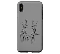 Studiare la sagoma nera mistica derviscio Custodia per iPhone XS Max