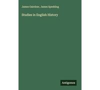 Studies in English History