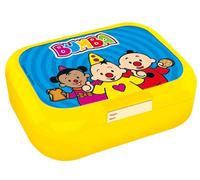 Studio 100 Bumba Lunch Box - Contenitore per il pranzo giallo con targhetta per il nome Friends