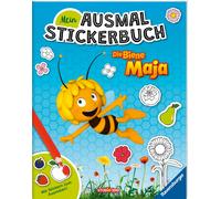 Studio 100 Medi Ravensburger Mein Ausmalstickerbuch Die Biene Maja - (Tascabile)