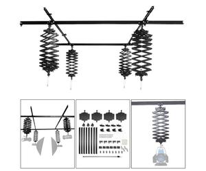 Studio 2.8x2.8m Pantografo Sistema di Binario Soffitto Kit Completo 2m Drop Pantografo Stand per Fotografia Foto Video Studio Apparecchiature di Illuminazione