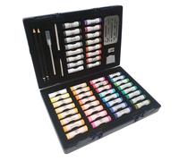 Studio 22 Artista Pastelli Deluxe Custodia Set Di 48 Colori & Accessori
