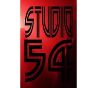 STUDIO 54: The Disco Dance Lined Notebook is a fun notebook for Music and Party lovers of all ages ! 5.06x7.81 inches in size with 100 pages