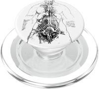 Studio Anatomico di Leonardo da Vinci PopSockets PopGrip per MagSafe