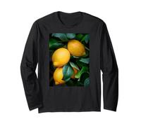 Studio botanico sugli Alberi di Limoni agli agrumi Maglia a Manica