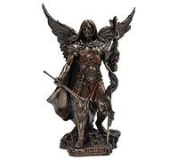 Studio Collection Arcangelo San Gabriele con croce e tromba statua scultura