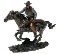 Studio Collection John Wayne Bronzo Decorazione Cowboy Western Figurina