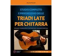 Studio completo e progressivo delle triadi late per chitarra