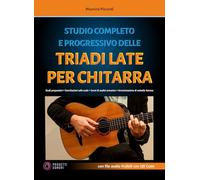 Studio completo e progressivo delle triadi late per chitarra