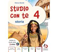 Studio con te. Area antropologica. Con Storia, Geografia, Atlante del fare Storia Geografia 4-5, Educazione civica 4-5. Per la 4ª classe della Scuola ... Con e-book. Con espansione online (Vol. 1)