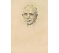 Studio del maresciallo sul campo John francese per gli ufficiali generali della guerra mondiale I (1920-1922), stampa di John Singer Sargent (24 x 36)