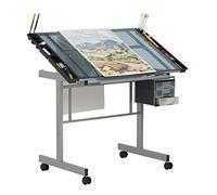 Studio Designs Vision Craft Station Tavolo da Disegno, Metallo, Argento, 102 x 66 x 78 cm