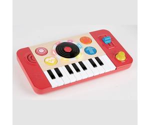 STUDIO DJ MIX & SPIN pianola HAPE in legno e plastica STRUMENTO MUSICALE per bam