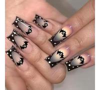 Studio Fashion Persist Bare French Plan Black Grade Advice Halloween Sostanza ABS fraudolenta per manicure immediata Halloween French Bare Black Grade Frame rate