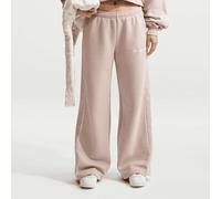 Studio Fleece Medium Weight Mid-Rise Wide Leg beige XS