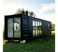 Studio fotografico Capsule House Pod - Casa piccola prefabbricata di lusso con bagno | Villa modulare moderna in vetro per uso resort o studio