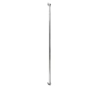 Studio fotografico di 117-300cm che telescopia Rod del fondo per carta ed il tessuto senza cuciture
