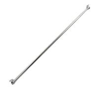 Studio fotografico di 117-300cm che telescopia Rod di sostegno del fondo per il supporto senza cuciture del tessuto e della carta