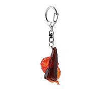 Studio Ghibli BENELIC - Castello in movimento di Howl - Calcifer appeso - Portachiavi con licenza ufficiale Bandai