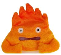 Studio Ghibli Calcifer Plush Wallet Coin Purse 12 cm Licensed