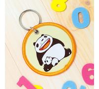 Studio Ghibli giapponese Panda Portachiavi con nome Go Panda Giallo Nuovo