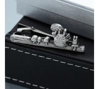 Studio Ghibli Il mio vicino Totoro Fermacravatta Fungo Accessorio Argento...