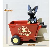 Studio Ghibli Kiki's Delivery Service Jiji Red Cart Planter Cover & Storage Box