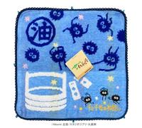Studio Ghibli Mini asciugamano Spirited Away Susuwatari 100% cotone biologico