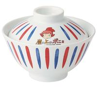 Studio Ghibli Ponyo on a Cliff by the Sea Donburi Ramen Bowl 780 ml JPN Exclu...