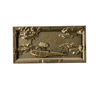 Studio Ghibli Porco Rosso Vassoio in Metallo Savoia S-21 Gioielli Chiave Penn...