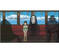 STUDIO GHIBLI SPIRITED AWAY WOOD PANEL POSTER