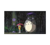 STUDIO GHIBLI TOTORO BUS STOP WOOD PANEL POSTER