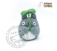 Studio Ghibli - Totoro Plush - Totoro con la sua foglia - 13 cm