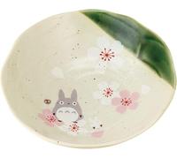 Studio Ghibli via Bluefin My Neighbor Totoro Traditional Japanese Dish Series - Piatto da insalata/ciotola [Sakura/Cherry Blossom] - Merchandise ufficiale Studio Ghibli (modello: CHMD2-A)