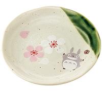 Studio Ghibli via Bluefin My Neighbor Totoro Traditional Japanese Dish Series - Piatto piccolo [Sakura/Cherry Blossom] - Prodotto ufficiale Studio Ghibli (Modello: CHMD1-A)