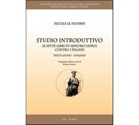 Studio introduttivo ai sette libri di Arnobio (Afro) contro i pagani. Test...