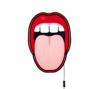 Studio Job Led Neon Signs Tongue Applique Rosso