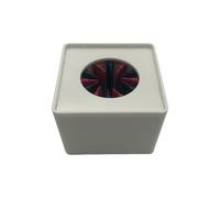 Studio Mics Flag Station Mics Supporti per microfoni con imbottitura in cotone regolabile e spazio doganale per la produzione video ABS Microfono Logos Station