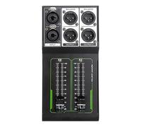 Studio Monitor Controller - 1 ingresso 2 uscite, controller volume professionale passivo | 70 mm fader, controllo audio preciso per audio Studio & Home - regolazione precisa del livello e k