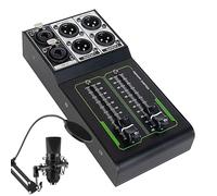 Studio Monitor Controller, Passive Professional Volume Controller, 1 Input 2 Output, 70mm Smooth Fader, High Fidelity Sound, Noise Control, for Studio and Home Audio Systems