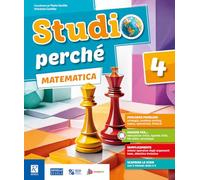 Studio perchè. Pack ambito scientifico. Con Matematica, Scienze, Quaderno operativo Matematica e Scienze. Per la 4ª classe della Scuola elementare. Con e-book. Con espansione online (Vol. 1)