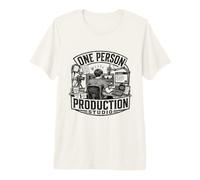 Studio Produzione Una Persona per Creatori Video AI Maglietta Premium