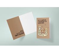 Studio Supernova - Biglietto d'auguri in cartoncino - Candeline - BA24