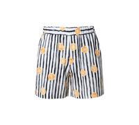 Studio Untold donna taglie forti pantaloncini a righe mussola gambe larghe...