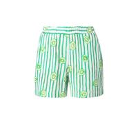 Studio Untold donna taglie forti pantaloncini a righe mussola gambe larghe...