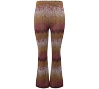 Studio Untold donna taglie forti pantaloni a zampa leggings glitter strisce...