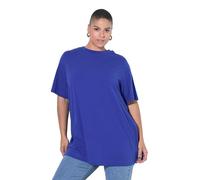 Studio Untold Maglia Classica dal Taglio Lungo con Mezze Maniche Blu 54+ 794475746-54+