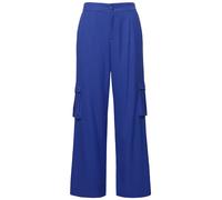 Studio Untold pantaloni cargo da donna taglie forti vita alta gambe larghe